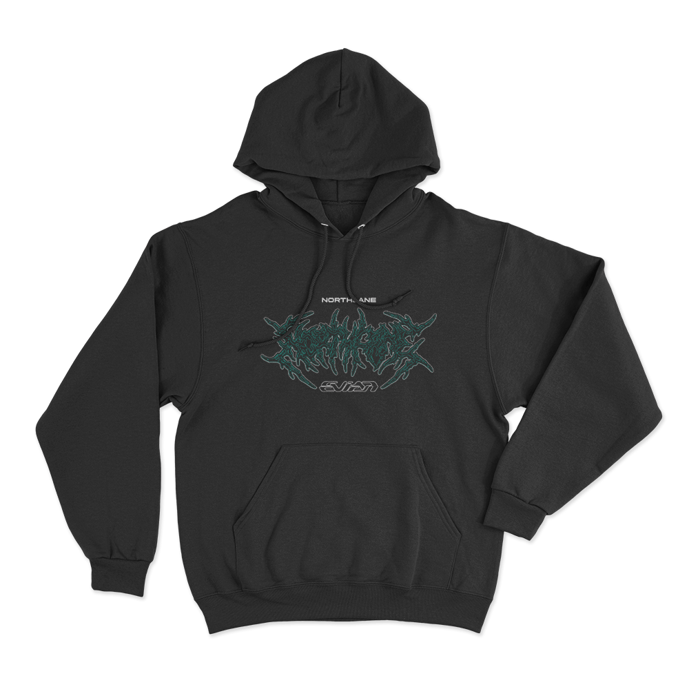Evian Unisex Hoodie Black Evian Unisex Hoodie Black