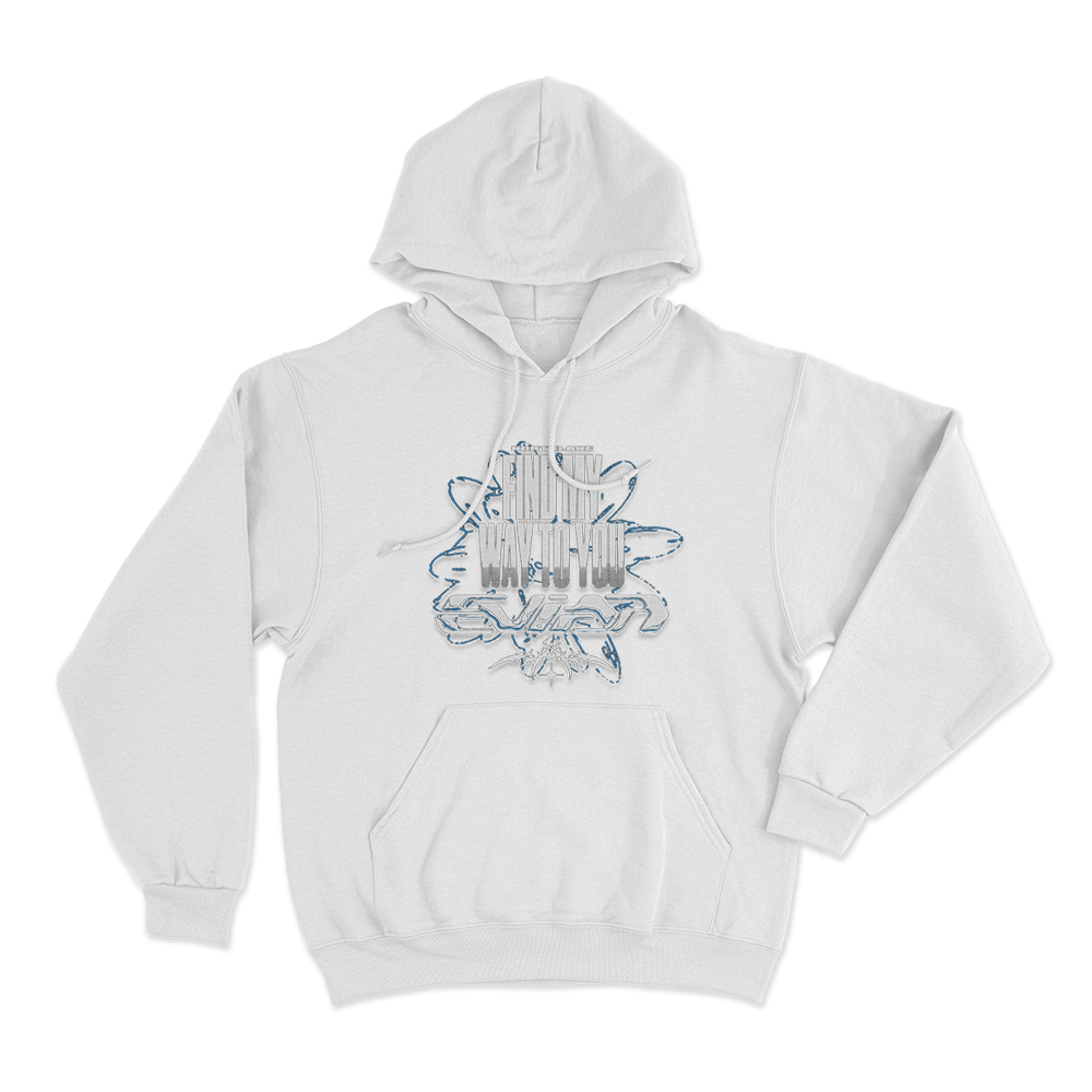 Find My Way To You Unisex Hoodie White Find My Way To You Unisex Hoodie White