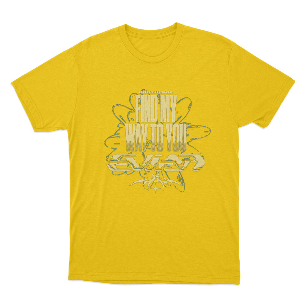 Find My Way To You Unisex T Shirt Yellow Find My Way To You Unisex T Shirt Yellow