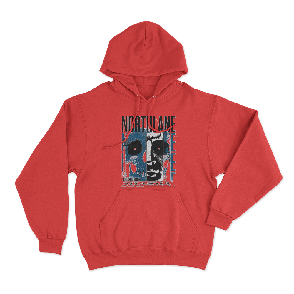 Miasma Unisex Hoodie Red Miasma Unisex Hoodie Red