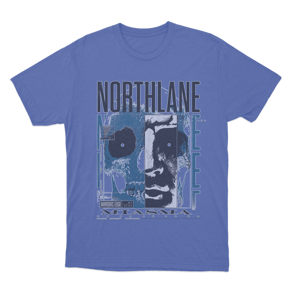 Miasma Unisex T Shirt Blue Miasma Unisex T Shirt Blue