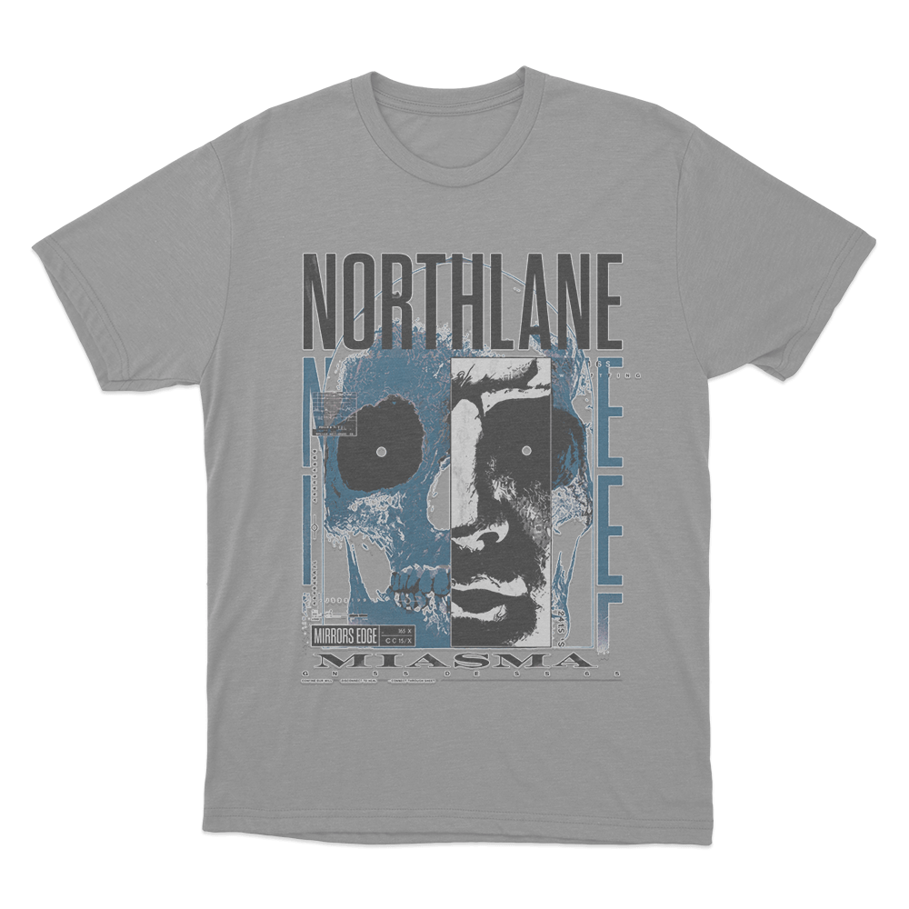 Miasma Unisex T Shirt Grey Miasma Unisex T Shirt Grey