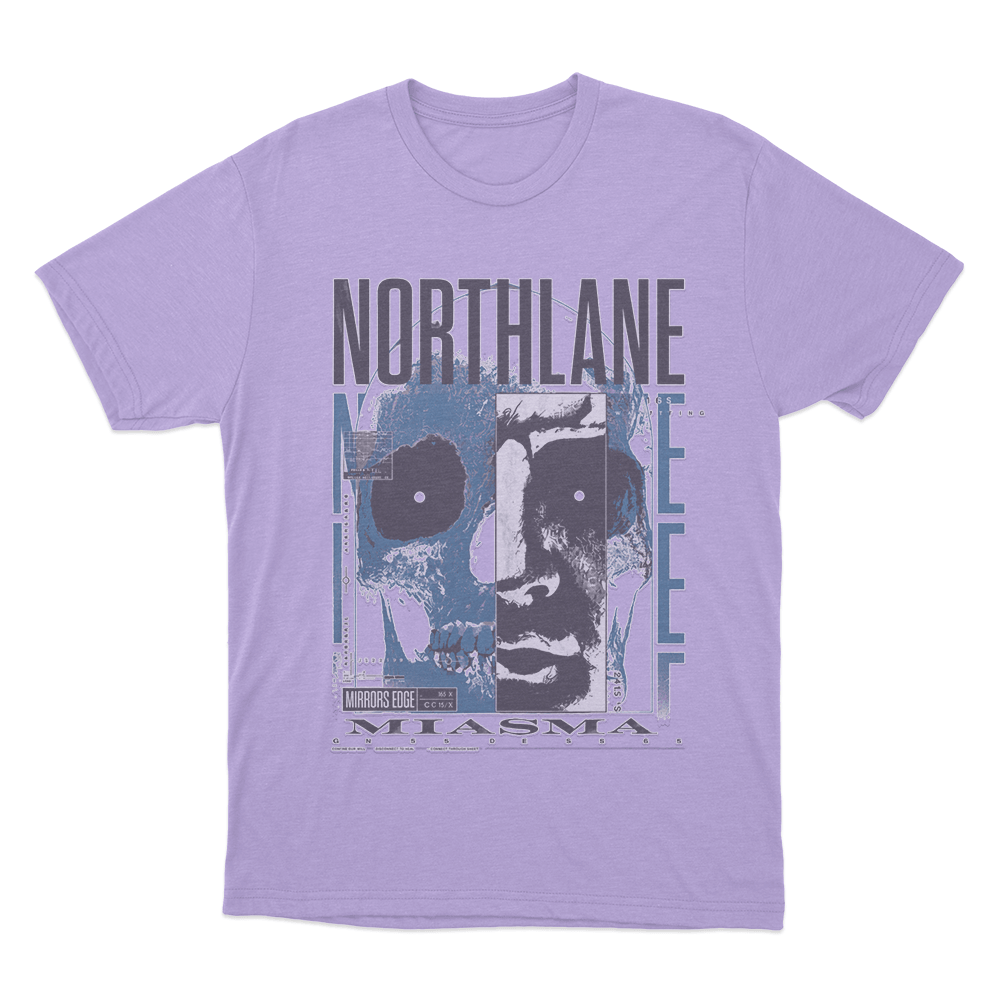 Miasma Unisex T Shirt Purple Miasma Unisex T Shirt Purple