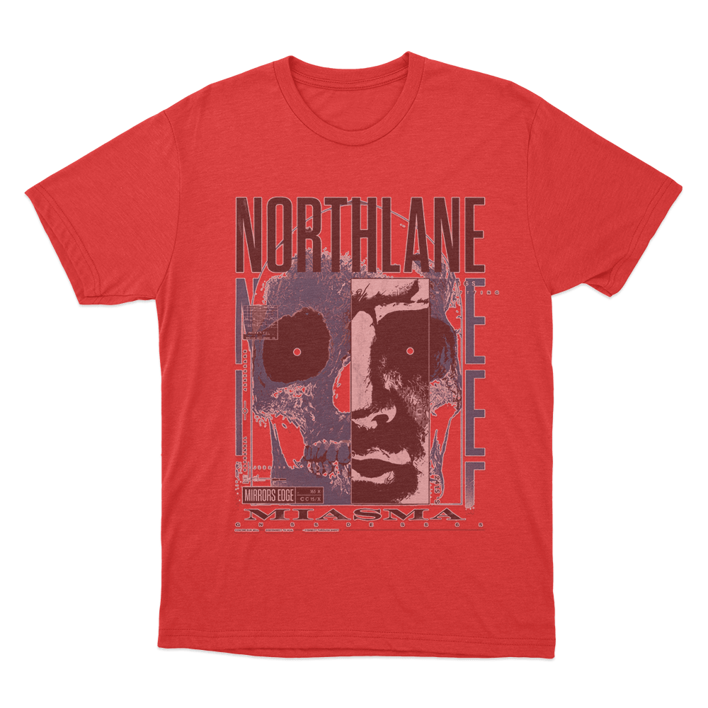Miasma Unisex T Shirt Red Miasma Unisex T Shirt Red