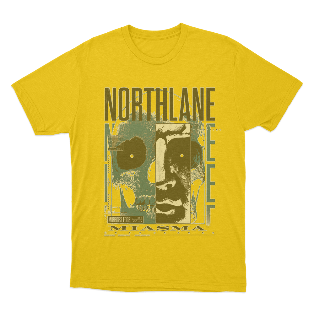 Miasma Unisex T Shirt Yellow Miasma Unisex T Shirt Yellow