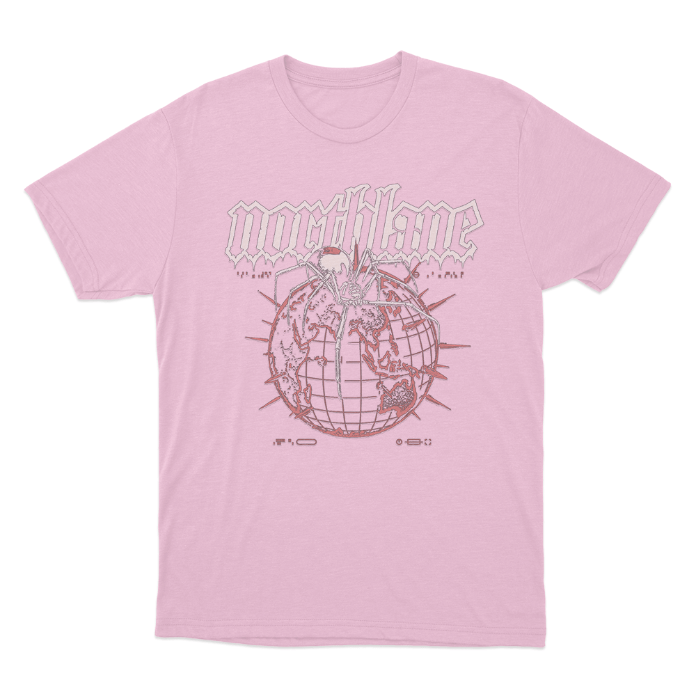 Northlane Regional Tour 2026 Unisex T Shirt Pink Northlane Regional Tour 2026 Unisex T Shirt Pink