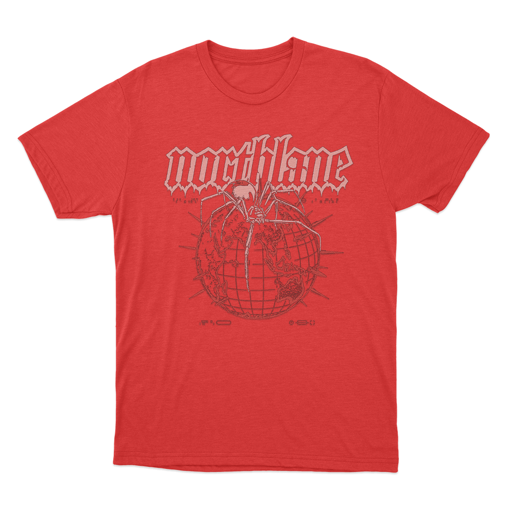 Northlane Regional Tour 2026 Unisex T Shirt Red Northlane Regional Tour 2026 Unisex T Shirt Red