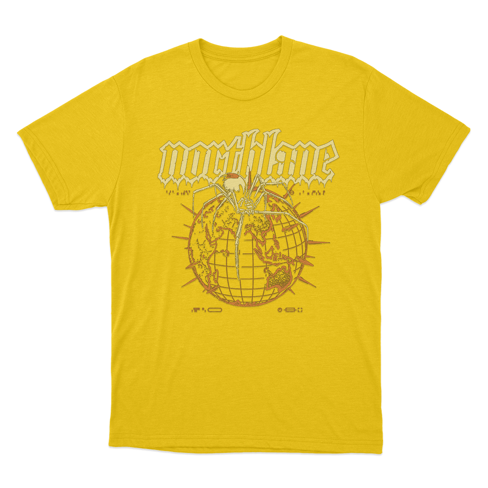 Northlane Regional Tour 2026 Unisex T Shirt Yellow Northlane Regional Tour 2026 Unisex T Shirt Yellow