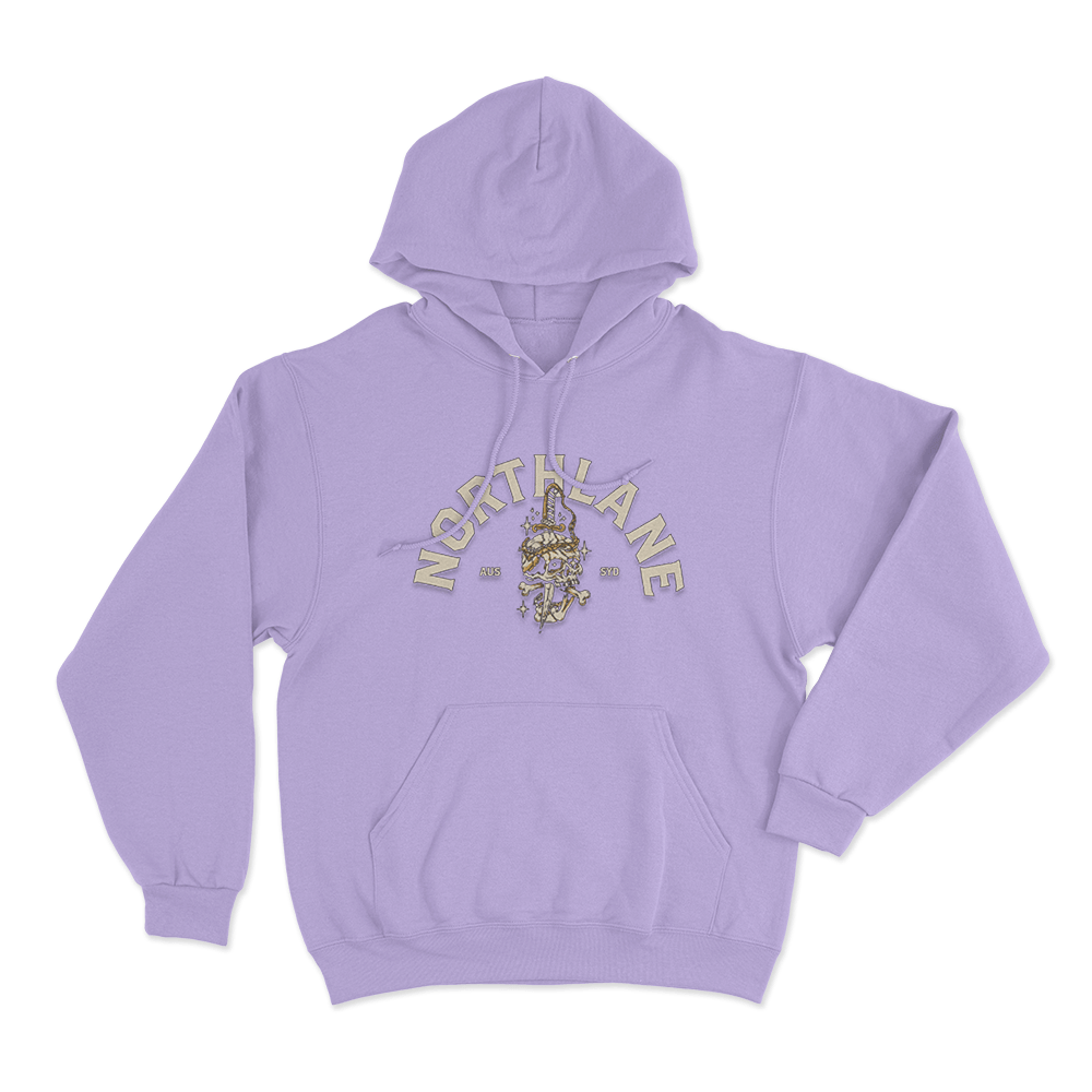 Northlane Skull Dagger Unisex Hoodie Purple Northlane Skull Dagger Unisex Hoodie Purple