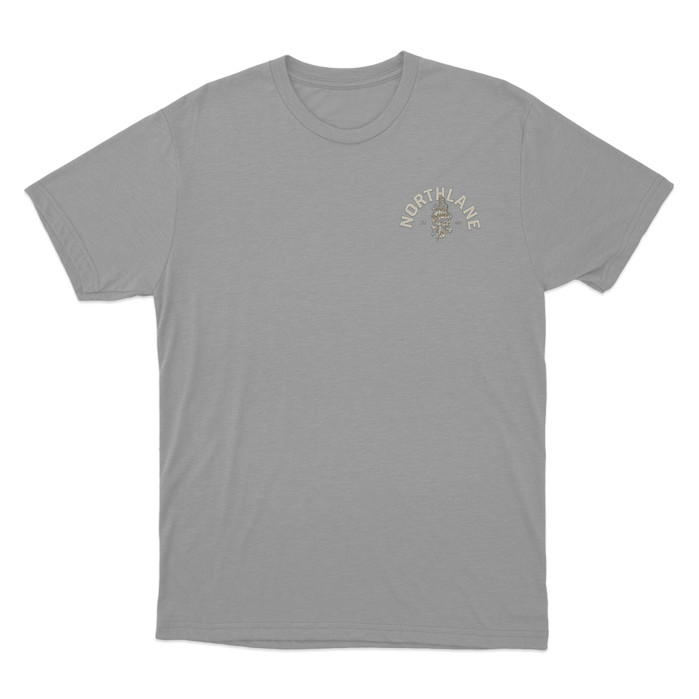 Northlane Skull Dagger Unisex T Shirt Grey Northlane Skull Dagger Unisex T Shirt Grey