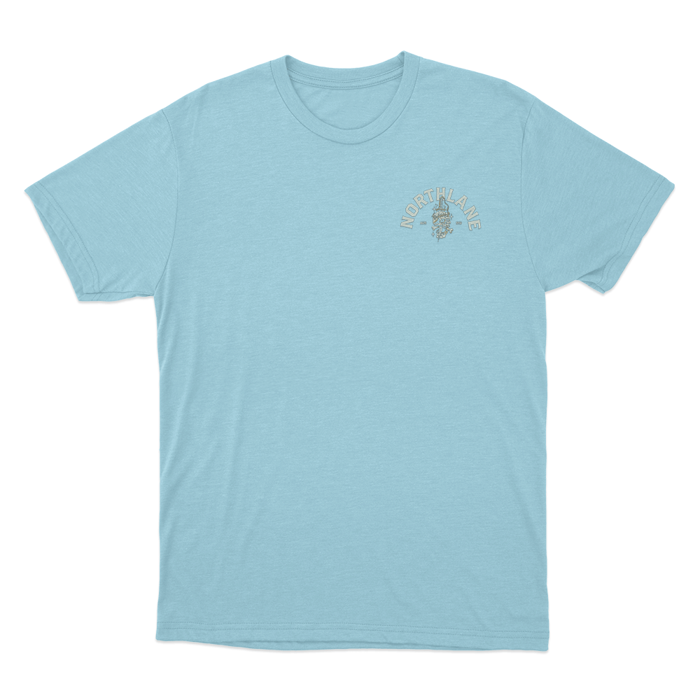 Northlane Skull Dagger Unisex T Shirt Sky Blue Northlane Skull Dagger Unisex T Shirt Sky Blue