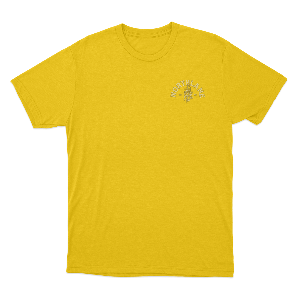 Northlane Skull Dagger Unisex T Shirt Yellow Northlane Skull Dagger Unisex T Shirt Yellow