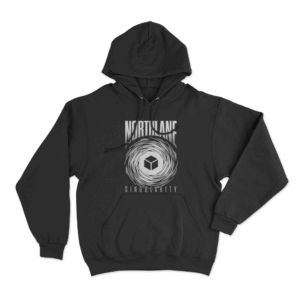 Singularity Cube Unisex Hoodie Black